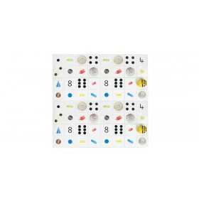 Tapete 8x8 bolsillos